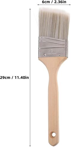 5pcs Angled Paint Brush Set for Walls Furniture Painting and DIY Art in Kuwait