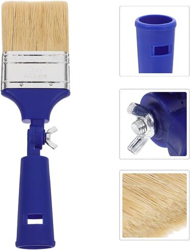 Adjustable Paint Brush, 2.5 Inch Angled Head for Walls and Ceiling Edges in Saudi Arabia