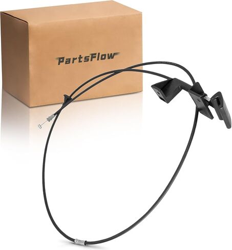 PartsFlow Hood Release Cable For 1987-1996 Jeep Cherokee For 1986-1992 Jeep Comanche For 1987-1990 Jeep Wagoneer 55026030, 912-008 in Kuwait