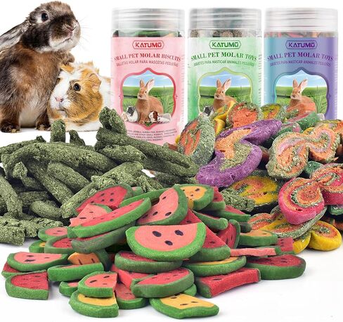 KATUMO Bunny Chew Toys, Natural Rabbit Treats for Guinea Pig in Saudi Arabia
