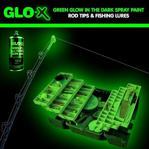 Ultimate Green Glow In The Dark Spray Paint Pack! Neon Green Glow In The Dark Spray Paint & Base Coat Bundle in Kuwait