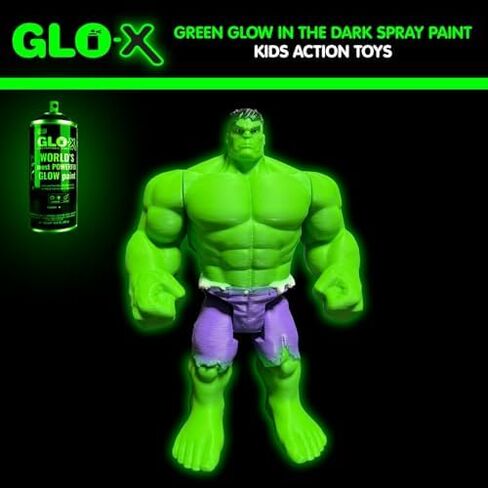 Ultimate Green Glow In The Dark Spray Paint Pack! Neon Green Glow In The Dark Spray Paint & Base Coat Bundle in Kuwait
