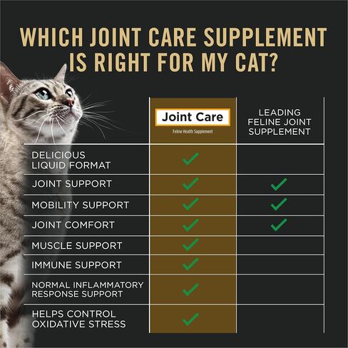 Purina Pro Plan Veterinary Joint Care Adult Cat Supplement, Liquid, 1 Pack in Kuwait