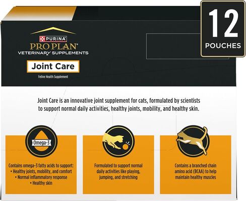 Purina Pro Plan Veterinary Joint Care Adult Cat Supplement, Liquid, 1 Pack in Kuwait