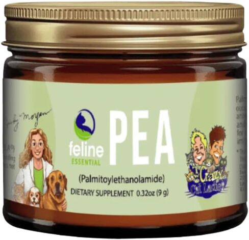 Feline Essentials | Dr. Judy’s Pea (Palmitoylethanolamide) for Cats | Hip & Joint, Comfort & Mobility, Overall Well-Being, & Immune Support | 9g in Kuwait