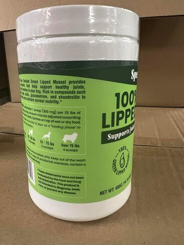Special Breed Green Lipped Mussel Powder for Dogs & Cats - 100% New Zealand Green Lipped Mussels - 400 Grams - 1,333 Servings in Saudi Arabia