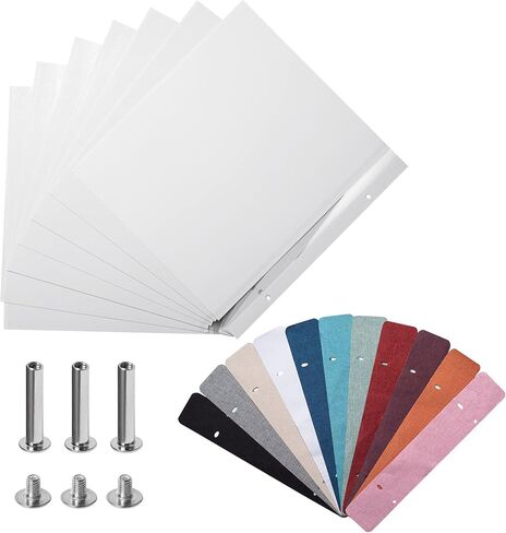 Photo Album Self Adhesive Scrapbook Refill Pages for 13"x 12.8" Photo Album 11 Colors in Kuwait