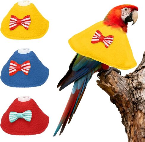 Bird Collars Protective Recovery Cones Blue XL 3Pcs in Saudi Arabia