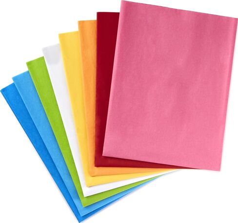 Hallmark Bulk Tissue Paper for Gift Bags, 120 Sheets (Classic Rainbow) in Saudi Arabia