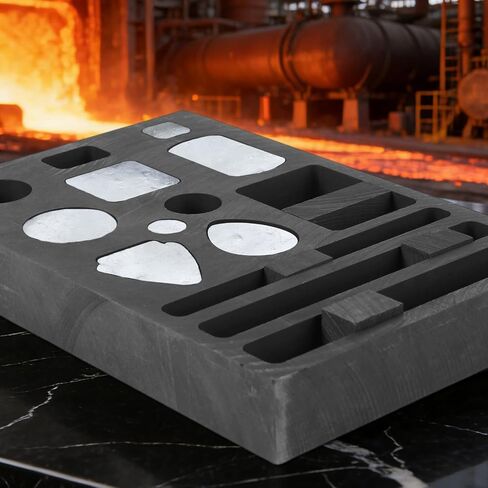 14-in-1 Graphite Ingot Mold, High Temperature Alloy Casting Mold for Metal Melting & Refining DIY Jewelry Smelting and Making Supply in Kuwait