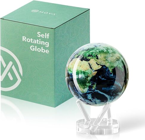 MOVA Self Rotating Globe, Earth with Clouds Signature (6") in Saudi Arabia