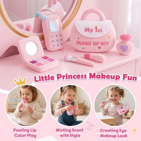 My 1st Purse Plush Toy Playset for Baby Girls,Toddlers 1-3 Years in Saudi Arabia
