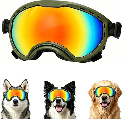 Dog Goggles for Medium Large Breed UV Protection Windproof Anti-Fog Eyewear in Saudi Arabia