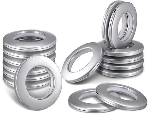 16 Pack Curtain Grommets Inner Diameter 1-9/16" ABS Plastic in Kuwait