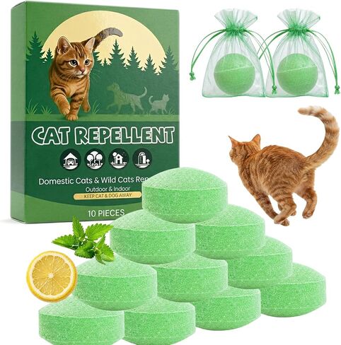 Cat Deterrent Balls For Outdoor & Indoor Use, Stop Scratching & Peeing in Saudi Arabia