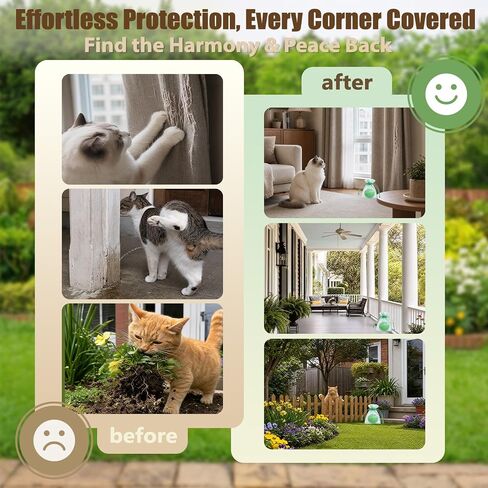 Cat Deterrent Balls For Outdoor & Indoor Use, Stop Scratching & Peeing in Saudi Arabia