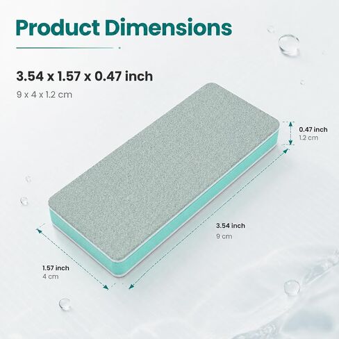 Mipukbay 4 PCS Aquarium Glass Scrubber, Dual-Sided Fish Tank Cleaning Pad in Kuwait