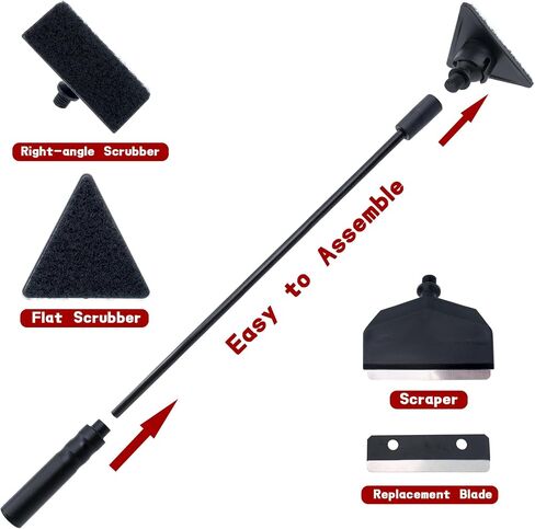 Fish Tank Cleaner Kit, 3 in 1 Aquarium Cleaning Tools in Saudi Arabia