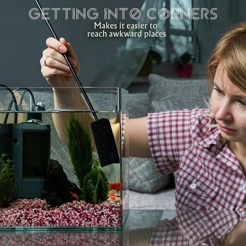 Fish Tank Cleaner Kit, 3 in 1 Aquarium Cleaning Tools in Saudi Arabia