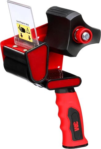 3M Scotch Box Sealing Tape Dispenser HR83, Portable, Hand-Held, High-Impact Plastic, 3 in in Kuwait