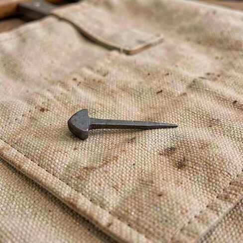 PATKAW 40pcs Inch Iron Horse Shoe Mounting Nails, Tapered Body in Kuwait