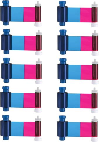Bodno 2 x Magicard 600 Printer MB300YMCKO Color Ribbon - YMCKO - 300 Prints Software Demo Card in Kuwait