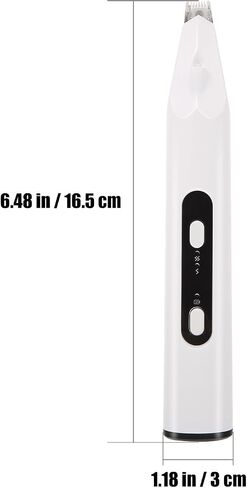 HANABASS PET Cat Hair Trimmer 3 in 1 Narrow Head 9mm Ceramic Cutter in Kuwait