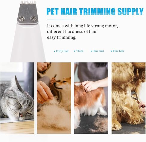 PET Paw Hair Trimmer Electric Grooming Clipper with Narrow Head Design in Kuwait