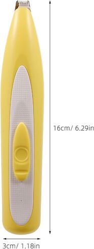 PET Hair Clipper for Cat Muzzle Grooming, Cordless Yellow Plastic Trimmer in Kuwait