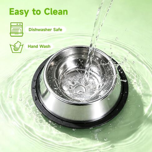 3 Pcs Non-Slip Stainless Steel Small Cat Food Bowls Thicken 7 Oz Cat Dishes in Saudi Arabia