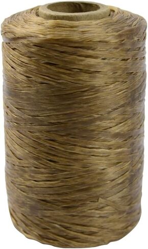 Treasure Gurus Artificial Deer Sinew Waxed Beading Craft Poly Thread Spool Natural Wax Sinue in Kuwait