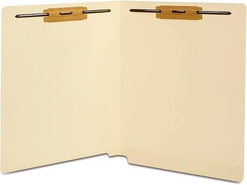Staples 807785 Manila End-Tab Fastener Folders with Reinforced Tabs Letter Size 50/Bx in Kuwait