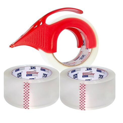 Heavy Duty Packing Tape 36 Rolls, Total 2160Y, Clear, 2.7 mil, 1.88 inch x 60 Yards, Ultra Strong, Refill for Packaging and Shipping in Kuwait