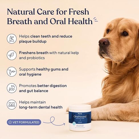 Pawfy Dog Teeth Cleaning Powder - for Plaque & Tartar with Postbiotic in Saudi Arabia