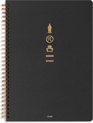 Topdrawer Romeo Japanese Notebook, Spiral Bound, B5 (6.9" x 9.8"), Grid, 140 pages in Kuwait