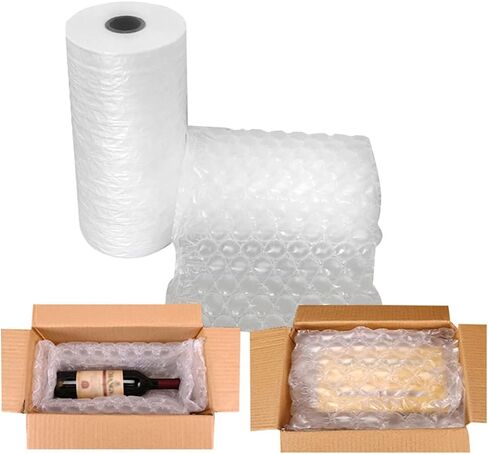 Templeton Air Bubble Cushions and Packing Pillow Film, Perforated, 8" x 3", Length: 650', (Inflation Machine Needed) in Kuwait