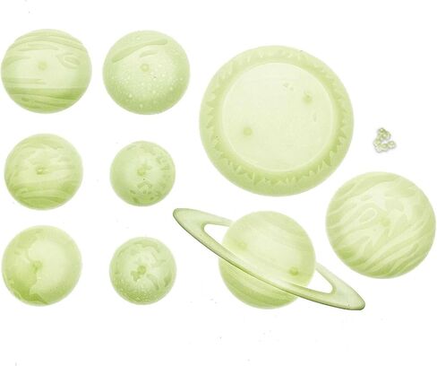 4M Glow 3D Solar System - Glow-in-the-Dark Wall & Ceiling Planet Stick-Ons in Kuwait