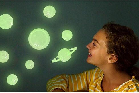 4M Glow 3D Solar System - Glow-in-the-Dark Wall & Ceiling Planet Stick-Ons in Kuwait