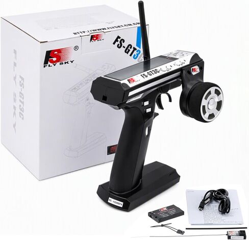 Flysky Flysky FS-GT3C RC Transmitter 2.4G 3CH AFHDS for RC Car/Boat in Saudi Arabia