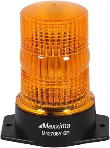 Maxxima M42705Y 3 LED Amber 5" Beacon Warning Surface Mount Strobe Light in Kuwait