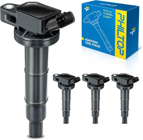 PHILTOP UF271 Ignition Coil Pack, Set of 8 Compatible with Suburban 2500 Tahoe 2002-2006, Trailblazer EXT 2003-2004, Yukon, Yukon XL 2500 2000-2006, Escalade EXT 2002-2006, 6.0L 5.3L 8.1L 6.0L in Kuwait