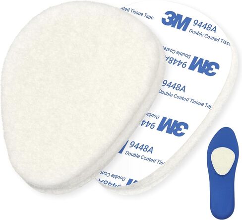 12-Pack Metatarsal Foot Pads for Pain Relief - 1/4" Thick, Ball of Foot Cushions for Women and Men, Forefoot and Sole Support, Metatarsalgia Mortons Neuroma in Kuwait
