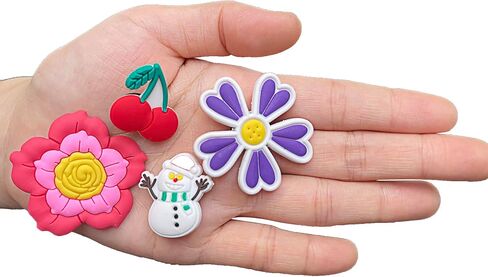 Lot of 30 50 100pcs Random Shoe Charms for Shoes Decoration Charms in Kuwait