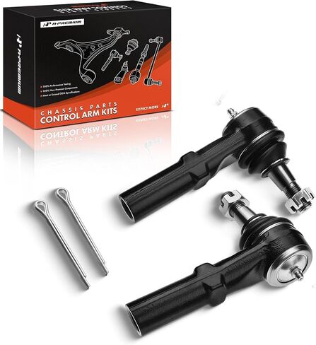 A-Premium 2 × أطراف قضيب ربط خارجي أمامي، متوافق مع Dodge Ram 1500 2002-2008، Ram 2500 2003-2010، Ram 3500 2003-2010، استبدال # ES3538 5073582AA in Kuwait