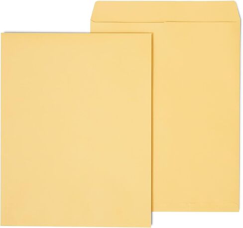 Myofficeinnovations 195776 14X18 Brown Kraft Ungummed Catalog Envelopes,25/Bx in Kuwait