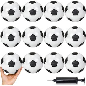 12 PCS Small Soccer Balls, Inflatable 4'' Mini Soccer Ball for Kids in Kuwait