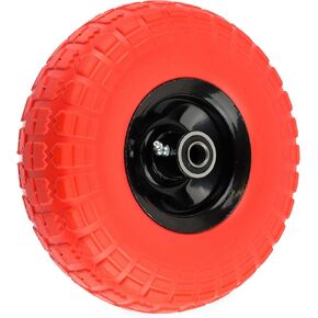 NK Heavy Duty Solid Rubber Flat Free Tubeless Hand Truck/Utility Tire Wheel, 4.10/3.50-4" Tire, 2-1/4" Offset Hub, 5/8" Bearing in Saudi Arabia