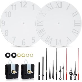 2 pcs Clock Mold Set Silicone Resin Molds DIY Decorations Molds in Saudi Arabia