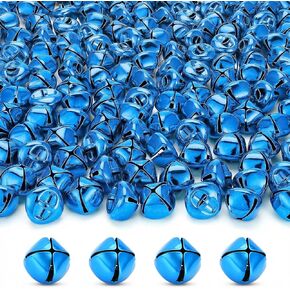4/5 Inch Jingle Bells Small Bell Mini Bells, Tiny Crafts Bells, DIY for Christmas Home Making Ornaments Wreath Pet Decorations Bracelet Anklets Necklace Knitting Jewelry Making 60 Pcs (Silver) in Kuwait