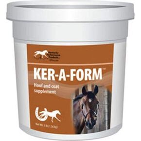 KENTUCKY PERFORMANCE PROD 044045 Ker-A Form Coat & Hoof Supplement for Horses, 3 lb in Kuwait